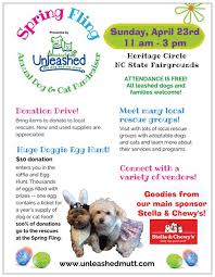 Check spelling or type a new query. Unleashed S 4th Annual Spring Fling Dog And Cat Fundraiser Shop Local Raleigh