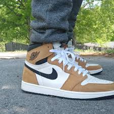 The shoe's leather construction includes a white quarter panel complemented by black on the toe, eyestay and swoosh branding, with sport royal on delivery and processing speeds vary by pricing options. Rookie Of The Year Jordan 1s Laceswap Roty Rookieoftheyear Jordans Aj1 Jordanretro Airjordan Retrojordans Mens Nike Shoes Hype Shoes Air Jordans