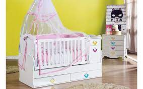 70x130 bebek karyolası asansörlü sallanabilir bebek beşiği 70*130. Lajivert Zarif 70 130 Luks Asansorlu Uzatmali Besik Bebek Bebek Odasi Besik