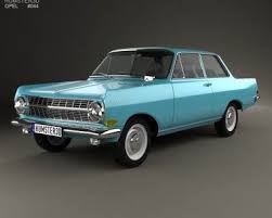 3d Model Of Opel Rekord P2 2 Door Sedan 1960 Opel Sedan Retro Cars