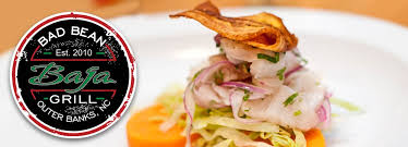 Our little beach town is special because it offers great views, wonderful people, and a quirky charm that just can't go. Menus Bad Bean Baja Grill Outer Banks Nc