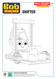 Bob The Builder Coloring Page Shifter Bobthebuilder Pbskids Pbs Kids Bob The Builder Kids