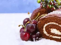 Buche Roulee Saveur Foret Noire Recette Foret Noire Buche De Noel Recette Dessert Noel