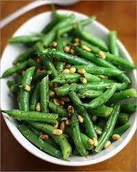 Green Beans With Pine Nuts And Basil Recipe Food Com Recipe Veggie Dishes Mediterranean Recipes Vegetable Dishes