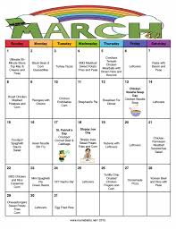 March 2015 Budget Meal Plan A Month Of Meals For 166 Budget Meal Planning Meal Planning Monthly Meal Planning