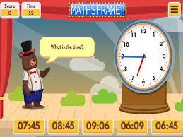 Telling The Time Mathsframe