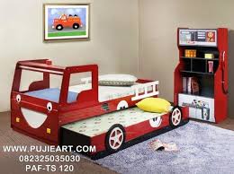List harga tempat tidur sorong minimalis nirwana furniture. Tempat Tidur Anak Sorong Karakter Mobil Terbaru Pujieart Furniture Jepara