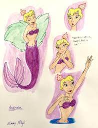The pirate ship deadpan snarker: Andrina Drawings Disney S The Little Mermaid 1989 The Autistic Animator S Desk