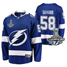 More images for david savard tampa bay » Lightning 58 David Savard 2021 Home Jersey Blue