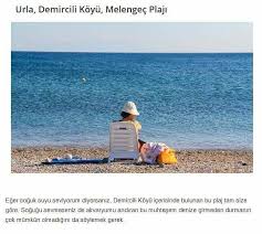 Urla Demircili Koyu Melengec Plaji Plaj Akvaryum