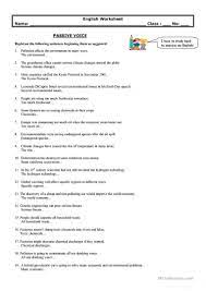 These free interactive math worksheets are suitable for grade2. Passive Voice Environment Worksheet Free Esl Printable Worksheets Made By Teachers In 2020 The Voice Passive Study Hard