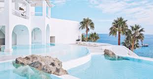 Experience the mesmerizing magic of santa marina, a luxury collection resort, mykonos. Mykonos Blu Luxus Hotel Im Mykonos Psarou Strand