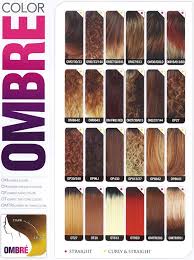 General Ombre Color Chart Ombre Hair Color Hair Color