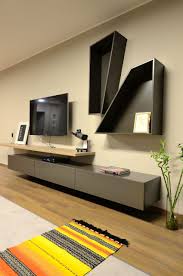 Stamatova Kalina Designs A Private Residence In Mladost In Sofia Bulgaria Small Living Rooms Tv Wall Decor Dining Room Design