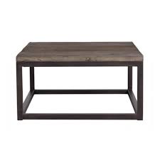 Invite your friends over for a fun afternoon of board games or a movie night; Zara Square Industrial Coffee Table Respire Living