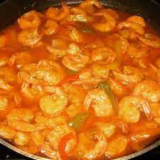 Trini Style Pepper Shrimp Trini Food Pepper Shrimp Recipe Jamaican Recipes