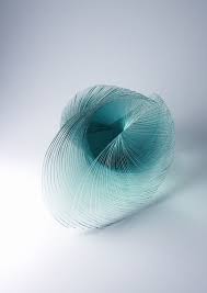 Infinitely Faceted Sculptures Formed With Plate Glass Sheets Glass Art Installation Glass Art Art