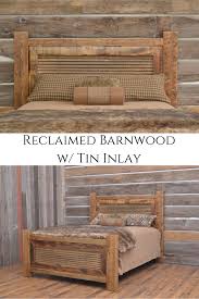 Elkton Bed Reclaimed Barn Wood Handmade Bedroom Furniture Barn Wood