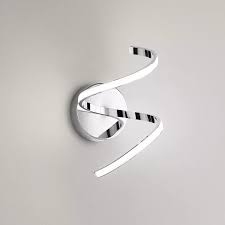 Applique in gesso per illuminare con eleganza per illuminare con stile ed arredare in modo raffinato, le applique in gesso sono una soluzione ottimale. Applique Da Parete Led 4000k Design Moderna Per Interni Cromo Lucido 6395clln