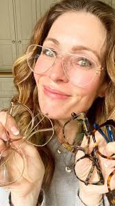 AD I am asked so very often about glasses. What should I wear, what will  suit me, is my face too small for large frames? What's in fashion? So with  a selection