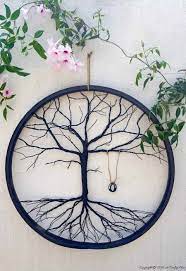Looking for some diy tree of life ideas? Re Purpose A Bicycle Wheel To Make A Tree Of Life A Crafty Mix