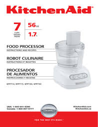This recipe makes approximately 1 cup (8 ounces or equivalent to 2 sticks) of butter, but feel free to scale it in half if you don't need so much. Kitchenaid Kfp715 7 Cups Food Processor Manualzz