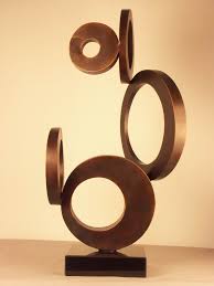 hot item abstract iron sculpture modern metal sculpture in copper shades ia gt10261 escultura abstrata escultura geometrica figuras abstratas
