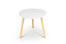 Maybe you would like to learn more about one of these? Aura Round Wood Coffee Table White Side Table Bedside Tables Lamp Wooden Top Kogan Com