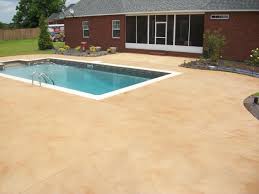 Best Paint For Concrete Pool Deck And Best Colors For A Cement Pool Deck Google Search Outdoor Concrete Pool Painted Patio Painting Concrete