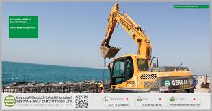 German Gulf Offer A Wide Range Of Newer And Modern Equipment Excavators Wheel Loaders Backhoe Loa Rental Solutions Construction Equipment Backhoe Loader