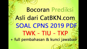 Soal cpns 2021 dan kunci jawaban. Tips Cepat Menjawab Soal Cpns 2020 Tiu Hots Dan Kunci Jawaban Pembahasan Youtube