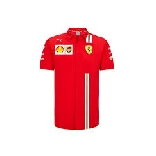 It's red, yes, but not as you know it. Ferrari F1 2021 Herren Hemd Team Rot Bekleidungsartikel Team Shirts Hersteller Formel 1 Ferrari F1 Team Gadzetyrajdowe Pl
