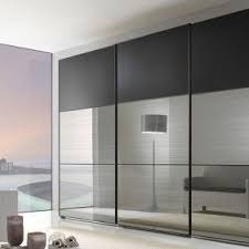 Choose among dozens of modern wardrobes with 2 sliding doors or more, customise the finishes choosing among wood, lacquer or mirror and equip the interior with drawers, shirt racks, shelves led light and more. Modern Mirror Sliding Wardrobe Closet Door With Three Hidden Storage Built In Cabinetry Door Furniture Plans Sliding Wardrobe Doors Sliding Mirror Closet Doors