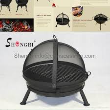 The cooking rings add a fun and functional twist to the fire pit. Charcoal Fire Pit Bbq Grill Srbq 2315 Shengri China Trading Company Tableware Home Supplies Products Diytrade China