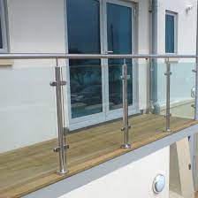 Glass balustrades, glass is no longer just. Material Stainless Steel Surface Treatment Satin Mirror Hairline Certification Iso9001 Usage Glass Glass Railing Deck Balcony Glass Design Steel Railing Design