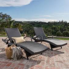 Wir verbinden hohe qualität mit stilvollen designs und bieten wetterfeste outdoor loungen, funktionelle rattanmöbel. Outdoor Chaise Lounges Patio Chairs The Home Depot