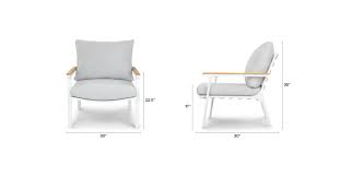 With A Generous Seat And Comfy Overstuffed Cushions The Eleya Lounge Chair Is Best Used Ar Lounge Chair Outdoor Modern Outdoor Lounge Chair Grey Lounge Chair