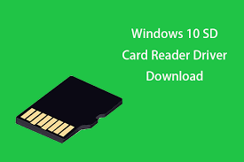 If the sd card works with your device (e.g., can see pictures on the camera) but doesn't work with your computer, it's safe to assume the computer card reader has problems. Windows 10 Sd Card Reader Driver Download Guide