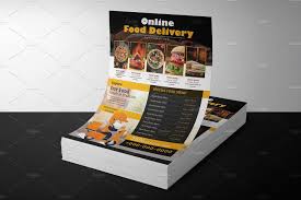 But what's the best food delivery service? Restaurant Food Delivery Flyer On Behance