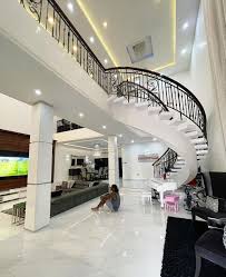 Contemporary traditional with six bedrooms and 4 bathrooms. Paul Okoye Flaunts His Mansion Recalls Sitting On The Floor Whenever He Visits A Rich Man S House As A Kid Nairalovers