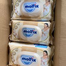 Khăn ướt Molfix tự nhiên 100 tờ