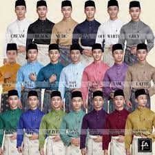 Berbeda dengan mode fashion wanita yang punya banyak desain, mode fashion pria boleh dibilang miskin kreasi mode. 20 Warna Baju Melayu Moden Luth Exclusive Luth Junior Regular Fit Dnr Shopee Malaysia