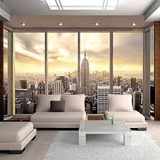 Premium 3d Design Vlies Fototapete New York City Fenster 40 2 41 350 X 245 Cm Wandtapete Tapeten Wohnzimmer Alte Fenster Dekorieren