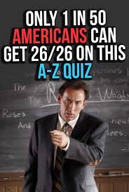 Buzzfeed staff can you beat your friends at this q. Quiz Only 1 In 50 Americans Can Get 26 26 On This A Z Quiz History Quiz History Trivia Questions Quiz