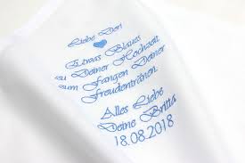 Besticktes Taschentuch Braut Etwas Blaues Taschentucher Braut Besticken