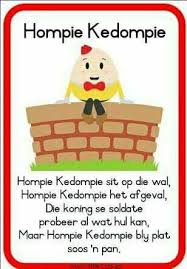 Hompie Kedompie Kids Preschool Learning Afrikaans Afrikaans Language