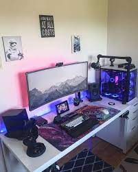 Mods Rgb Tech On Instagram What Is The Best Part Of This Setup Posted On Reddit By Xephar Gaming Room Setup Computer Desk Setup Video Game Rooms