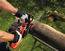 Black And Decker 36 Volt Lawn Mower The Black And Decker Gkc3630l20 Cordless Chainsaw Is Powered By A Lithium Ion Battery For Fade Free Battery Battery Powered Chainsaw Chainsaw Cordless Chainsaw