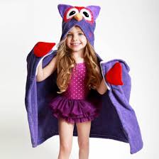 What better gift than a silly children's hooded bath towel. Zoocchini Kids Plush Terry Hooded Bath Towel Olive The Owl