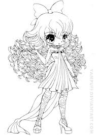 Based on this idea, a special type of anime drawing was started which depicts small children with large, cute eyes and chubby faces. Cute And Detailed Coloring Pages Anime With Curly Hair Best Coloring Books Management